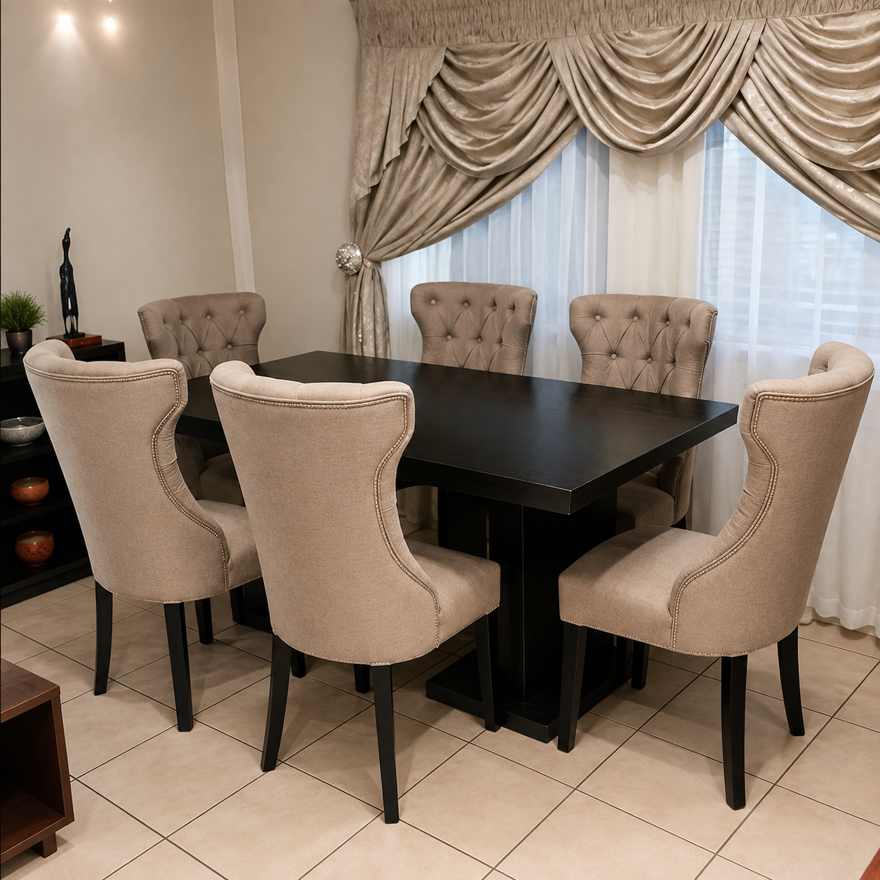 Royal Comfort Dining Set - Smanga Furnishers